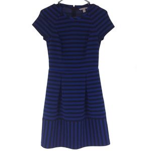 Banana Republic Blue Striped Dress
